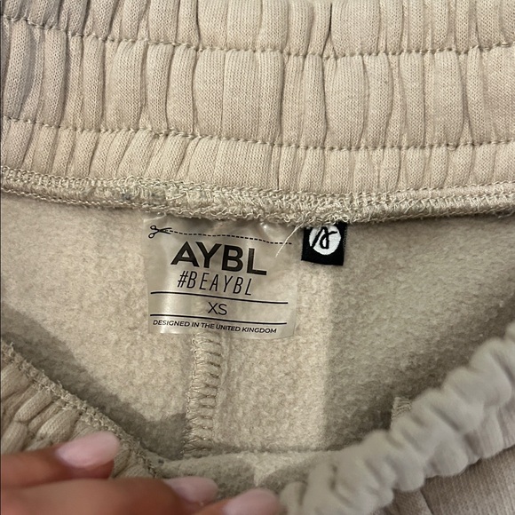 AYBL Women's Athletic Shorts in Beige - Picture 4 of 6